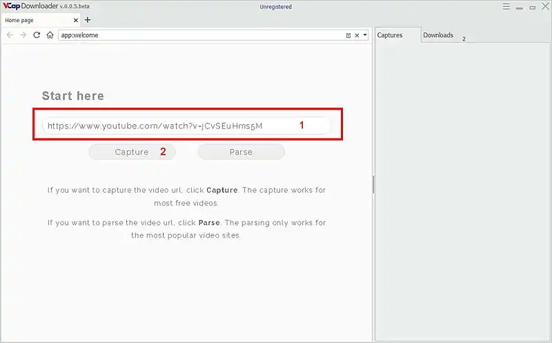 VCap Downloader (VCapDL) starts here